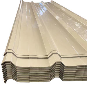 Bons matériaux de construction pour <span class=keywords><strong>la</strong></span> construction de maisons Tôle de toiture en acier ondulé - Product Image 1