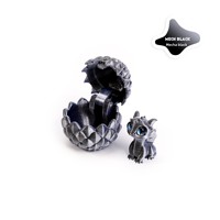 Vente en gros d'œufs de dragon imprimés en 3D, ensemble de figurines de dragon à ouverture et fermeture, kit d'assemblage fait main, cadeau, décoration colorée, jouets créatifs