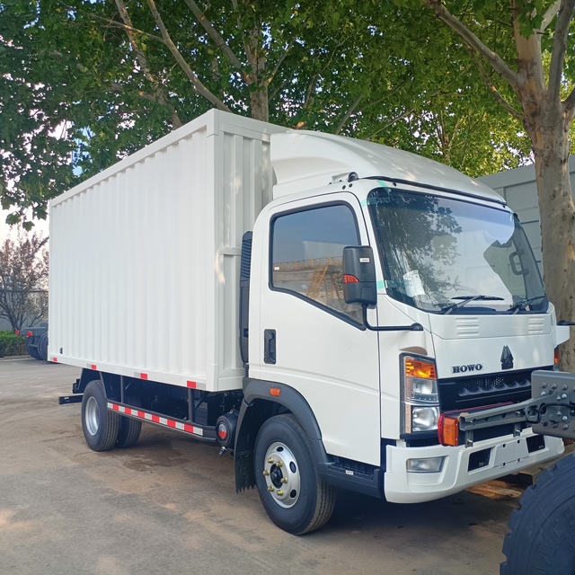 SINOTRUK HOWO Small Van Box Truck for Sell