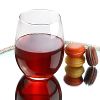 Gobelet en verre à vin personnalisé 16oz, vente en gros, sans jeton, verre à boisson, tasse de thé