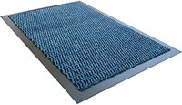 Tapis de sol moderne en polyester modifié à poils coupés, pour extérieur, entrée, antidérapant, avec support en PVC, imperméable et lavable pour la maison