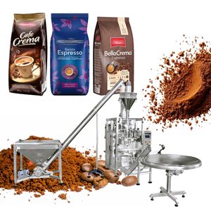 Hoge Nauwkeurigheid Automatische Gemalen Koffie Poeder Zakje Verpakkingsmachine 500G 1Kg Cacaopoeder Instant Koffie Poeder Verpakkingsmachine - Product Image 1