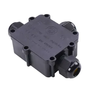 T Type 3 Manier Plastic IP68 Box Behuizing Soorten Ondergrondse Elektrische Junction Box Waterdicht