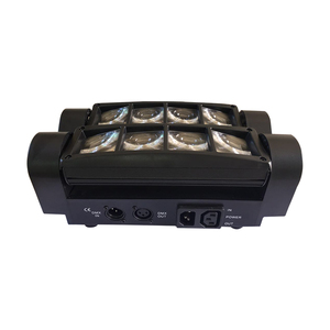 WUZSTAR 8 yeux araignée led de faisceau de disco lumières contrôle sonore dj <span class=keywords><strong>stroboscopique</strong></span> dmx club <span class=keywords><strong>projecteur</strong></span> de lumière a mené des lumières mobiles pour la boîte de nuit - Product Image 6