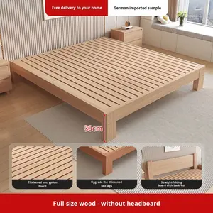 Cadre de <span class=keywords><strong>lit</strong></span> en bois de hêtre moderne peut être personnalisé pour lits simples/doubles. Le cadre de <span class=keywords><strong>lit</strong></span> en bois extra large est utilisé pour les chambres à coucher à la maison - Product Image 6