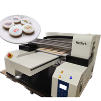 Machine à impression alimentaire Portable, à plat, pour gâteaux, donuts, Macaron