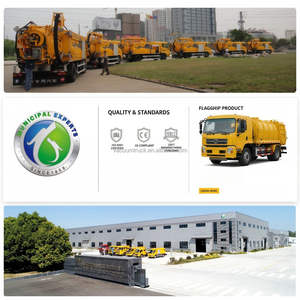 Caminhão Combinado de Limpeza e Sucção de Esgoto em Alta Venda - Product Image 6