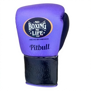 Guantes de Entrenamiento y Sparring Blue Gold MMA No Boxing No Life, Personalizables, de Cuero Genuino, Ligeros, con Cierre de Cordones, Equipo Deportivo - Product Image 3