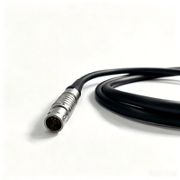 Connecteur de câble PPS mâle/femelle compatible 2-32 broches, étanche IP50, blindé, surmoulé, de type aviation circulaire