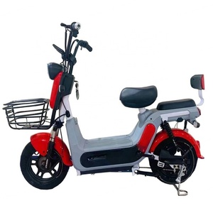 จักรยานไฟฟ้าภูเขาขนาด 14 นิ้ว กำลังสูง 48V 12AH สำหรับผู้ใหญ่ ใช้ในเมืองและนอกเมือง โครงเหล็ก ระบบอิเล็กทรอนิกส์อัจฉริยะ - Product Image 1