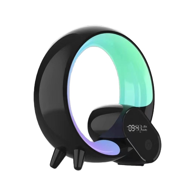 New Gift App Control Wake-Up Light With White Noise Digital Sunrise Wake up Light Alarm Clock Device