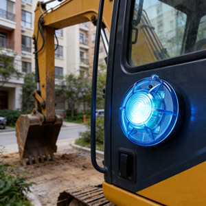 Luce da Lavoro LED, Segnalatori Stradali di Emergenza, Kit di Avvertimento Lampeggiante con Base Magnetica per Auto, Sicurezza Stradale Personale - Product Image 1