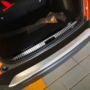 Accessori Per auto Posteriore Boot Tronco Interno e Esterno Del Respingente Della Protezione Della Protezione Del Davanzale Della Piastra di Copertura 2PCS Per <span class=keywords><strong>Peugeot</strong></span> 2008 <span class=keywords><strong>2020</strong></span> - Product Image 3