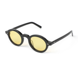 <span class=keywords><strong>Occhiali</strong></span> <span class=keywords><strong>da</strong></span> <span class=keywords><strong>Sole</strong></span> Vintage Unisex in Acetato UV400 CR39 Pronti per la Spedizione, Disponibili in Nero, Giallo e Verde - Product Image 4