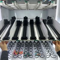 24 Uur Self-Service Transportband Automaat Voor Drankjes En Snacks Met Kaartlezer Betalingssysteem
