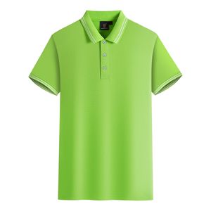 100% 순면 자수 남성용 무지 티셔츠 맞춤 로고 폴로 셔츠 골프 유니폼 폴로 셔츠 - Product Image 2