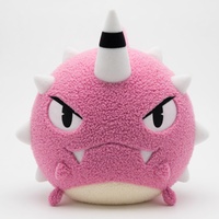 OEM ODM Grand coussin en peluche licorne rose Kawaii à picots, coussin de câlin doux et géant en coton bien rembourré, animal en peluche personnalisé