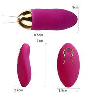Vibromasseur à œufs rechargeable 10 fonctions, alimenté par USB, stimulateur clitoridien avec télécommande, vibromasseur d'œufs pour femmes