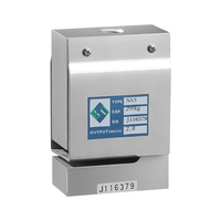 Célula de Carga Tipo S SAS 100kg, Sensor de Fuerza de Tracción y Empuje, Certificado OIML, Aleación de Aluminio, IP65 para Básculas de Tolva