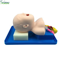 Maniquí de Entrenamiento para Intubación Traqueal Neonatal SCIEDU, Modelo de Entrenamiento Médico para Reanimación Neonatal con Demostración Instructiva