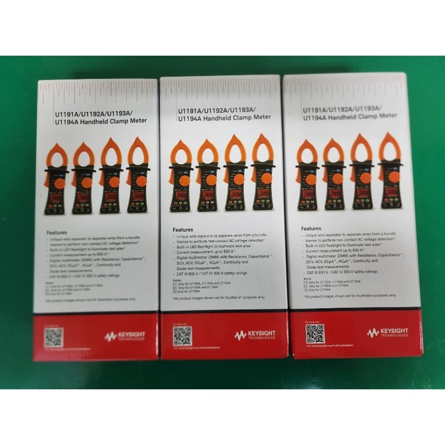 1pc new Keysight U1192A Handheld Clamp Meter 3 1/2 Digit