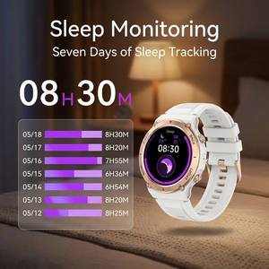 <span class=keywords><strong>Smartwatch</strong></span> K73 per il monitoraggio del ciclo femminile, display AMOLED da 1,32 pollici, chiamate, <span class=keywords><strong>smartwatch</strong></span> sportivo da donna, rosa e blu - Product Image 6