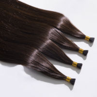Extensions de cheveux pré-collées à pointe K doublement étirées, extensions de cheveux à pointe en kératine d'Italie, 100% cheveux humains Remy européens