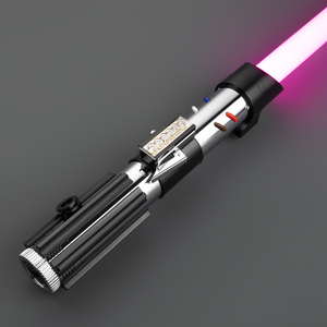 Sabre laser <span class=keywords><strong>Star</strong></span> Wars Sith Vader en métal, lourd, pour duels, avec effets RGB Force FX Pixel et contrô<span class=keywords><strong>le</strong></span> de mouvement, jouet pour cosplay adulte - Product Image 1