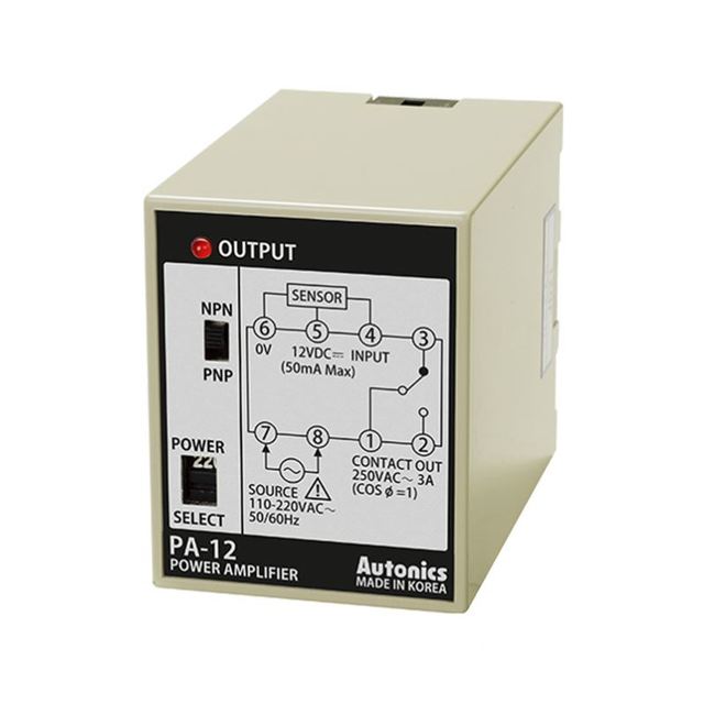 (New Sensors) PA-12,PA-12 Series Control Relay