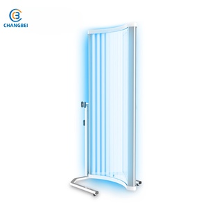 Lit de bronzage vertical avec 12 lampes Cosmedico, lit de bronzage horizontal, machine de <span class=keywords><strong>solarium</strong></span> à vendre - Product Image 4