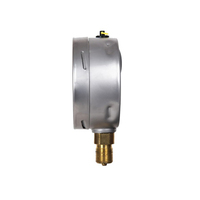HUBEN 16MPa 160bar Pressure Gauge 63mm 100mm Oil Filled Stainless Steel Pressure Indicators 3 Years Warranty OEM Customized