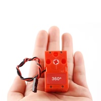 Compatible con LEGO, 360 °   Servomotor programable de doble eje de salida para bloques de construcción, programación gráfica Makecode