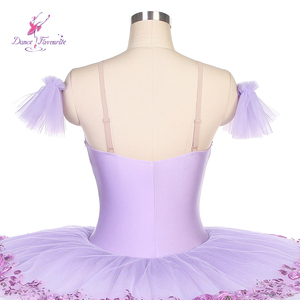 BLL510 Ombre viola Pre-professionale balletto Tutu <span class=keywords><strong>ballerina</strong></span> professionale costume da ballo abito solista danza danza danza danza danza danza danza tutù tutù - Product Image 6