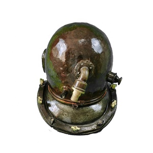 Antique Navy Mark V Vintage Commercial Diving <strong>Helmet</strong> for Deep Sea Water