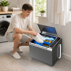 Lavatrice Automatica Intelligente per Scarpe con Sterilizzazione a Luce Blu, Controllo Touch, OEM - Product Image 6