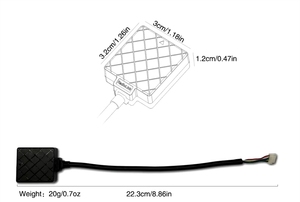 Radiolink V2 <span class=keywords><strong>TS100</strong></span> GPS M10N ขนาดเล็กสำหรับ crossfflight Pix pixhawk F4ตัวควบคุมการบินคอปเตอร์สี่ใบพัดเฮลิคอปเตอร์โดรน fxb - Product Image 4