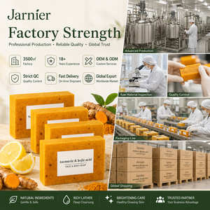 Sapone <span class=keywords><strong>Naturale</strong></span> alla Curcuma e Acido Kojico per Schiarire la Pelle e Rimuovere le Macchie Scure, Sapone Organico per Viso e Corpo - Product Image 5