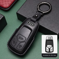 Étuis et pochettes pour clés en cuir véritable de vache Audi pour A3/A4/A6/A6L/A7/A8/Q2/Q3/Q5L/Q7