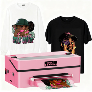 Haolic D8 dtf máy in xp600 đầu in cuộn để cuộn phim vật nuôi in ấn tự động lò Máy sấy Shaker hệ thống chúng tôi kho - Product Image 1