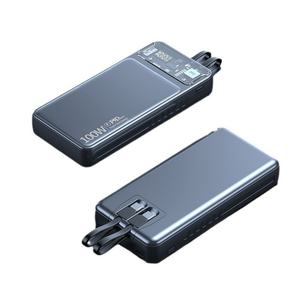 Banco de Energía Ultrafino OEM PD22.5W con Cable Integrado 3 en 1, Carga Súper Rápida, Gran Capacidad 20000mAh 50000mAh - Product Image 1