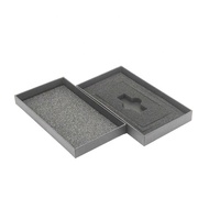 Boîte magnétique en papier rigide de luxe, design personnalisé, gaufrage, laminage mat, matériaux recyclés pour l'électronique 3C, téléphone