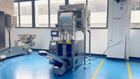 Machine automatique de pesage, emballage et remplissage de biscuits, double peseuse, pour l'emballage de biscuits et craquelins