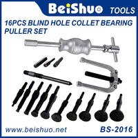 BS-2016 16 pièces roulement intérieur course et joint extracteur Kit glisser marteau pilote insérer roulement outil de retrait
