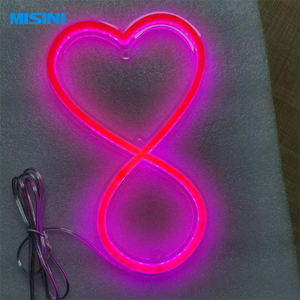 Panneau mural personnalisé de couleur RVB à intensité variable avec néon personnalisé en acrylique pour mariage magasin de détail <span class=keywords><strong>café</strong></span>, maison - Product Image 1