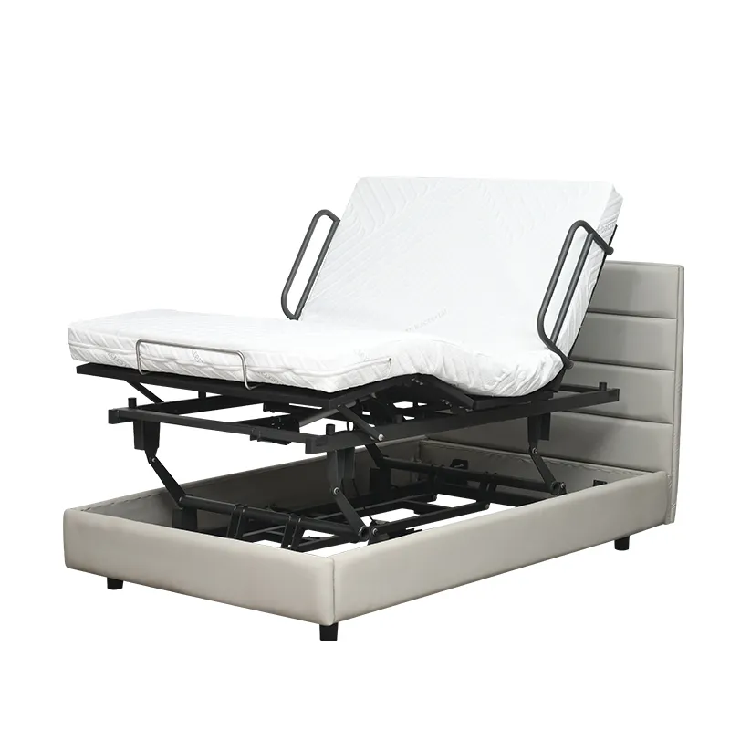 2024 New Trends Electric Nursing Care Bed For The Elderly Disabled People Used At Home