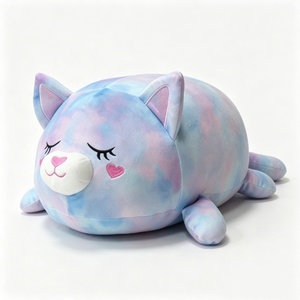 Custom <b>Cat</b> <b>Plush</b> Backpack Pastel Color PP Cotton Filled 51cm-99cm Size Unisex Party Use - Product Image 1