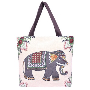 กระเป๋าผ้าแคนวาสทรงถังสไตล์เกาหลีลายนกฮูกใหม่ พร้อมซิปปิด สายสะพายสองเส้น ดีไซน์สีตัดกัน - กระเป๋าถือแฟชั่นผู้หญิง ขายตรงจากโรงงาน - Product Image 2