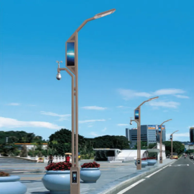 Factory 5G Wireless Intelligent Control System Street Lighting Smart Pole Light