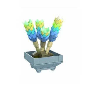 Dollartoys 2024 nuevo 111 Uds florero juego de bloques de construcción plástico DIY decoración modelo Moc ladrillos para niños y adultos - Product Image 4