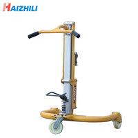 Chariot élévateur vertical personnalisé pour fûts d'huile, équipement de manutention, gerbeur hydraulique, élévateur de fûts en plastique pour huile